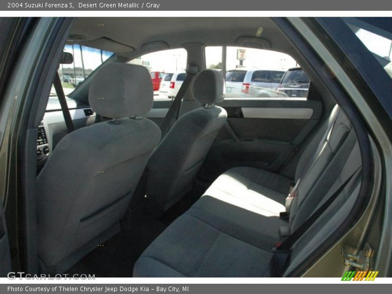 Desert Green Metallic / Gray 2004 Suzuki Forenza S