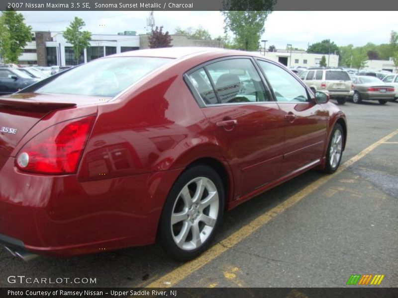 Sonoma Sunset Metallic / Charcoal 2007 Nissan Maxima 3.5 SE