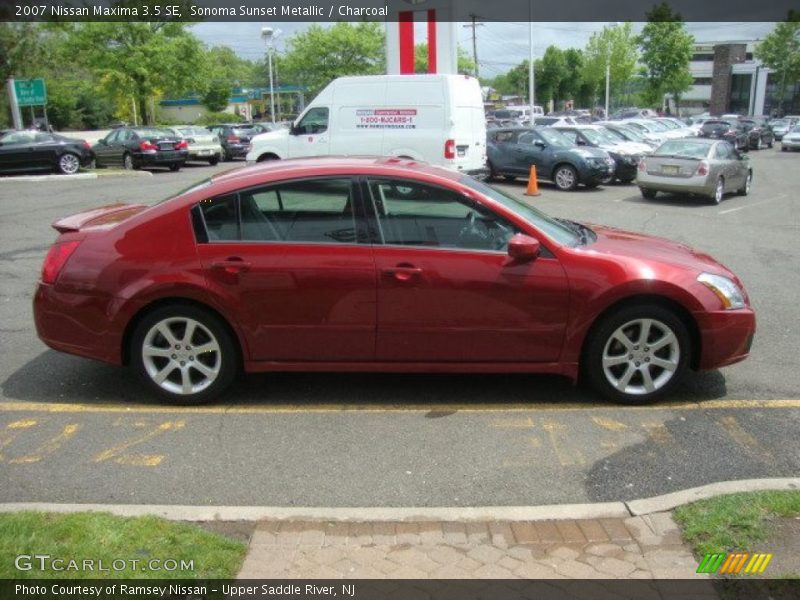 Sonoma Sunset Metallic / Charcoal 2007 Nissan Maxima 3.5 SE