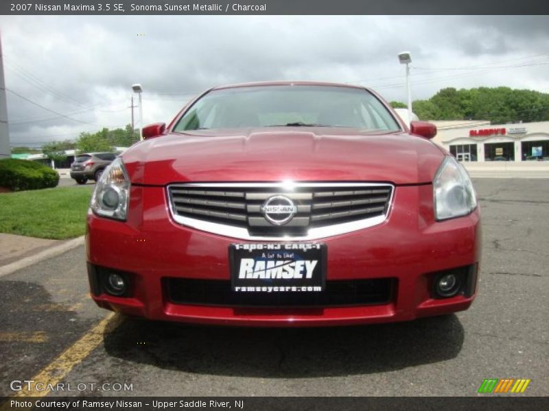 Sonoma Sunset Metallic / Charcoal 2007 Nissan Maxima 3.5 SE