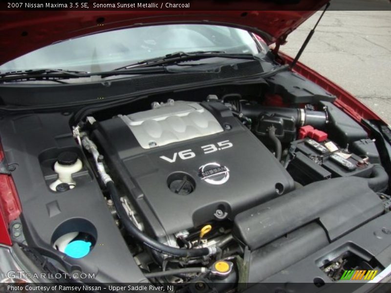 Sonoma Sunset Metallic / Charcoal 2007 Nissan Maxima 3.5 SE