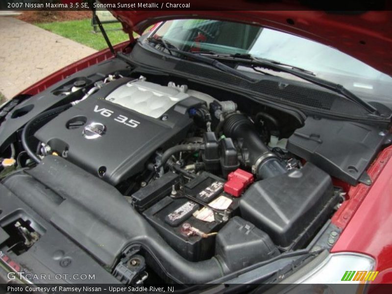 Sonoma Sunset Metallic / Charcoal 2007 Nissan Maxima 3.5 SE