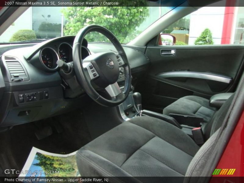 Sonoma Sunset Metallic / Charcoal 2007 Nissan Maxima 3.5 SE