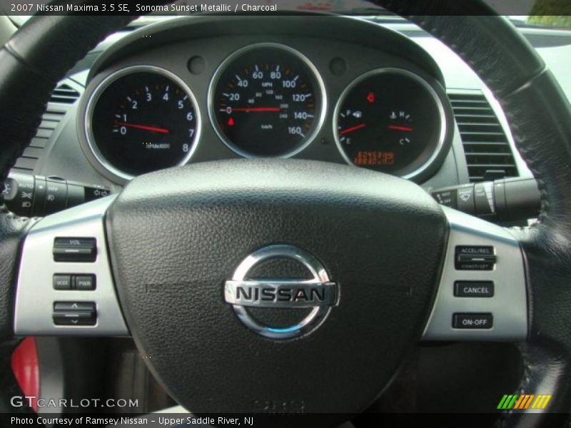 Sonoma Sunset Metallic / Charcoal 2007 Nissan Maxima 3.5 SE