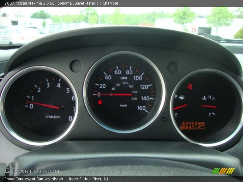 Sonoma Sunset Metallic / Charcoal 2007 Nissan Maxima 3.5 SE