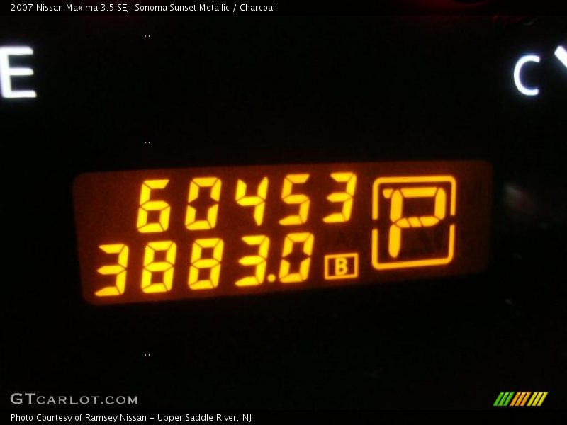 Sonoma Sunset Metallic / Charcoal 2007 Nissan Maxima 3.5 SE
