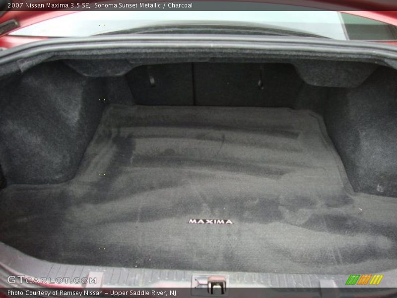 Sonoma Sunset Metallic / Charcoal 2007 Nissan Maxima 3.5 SE