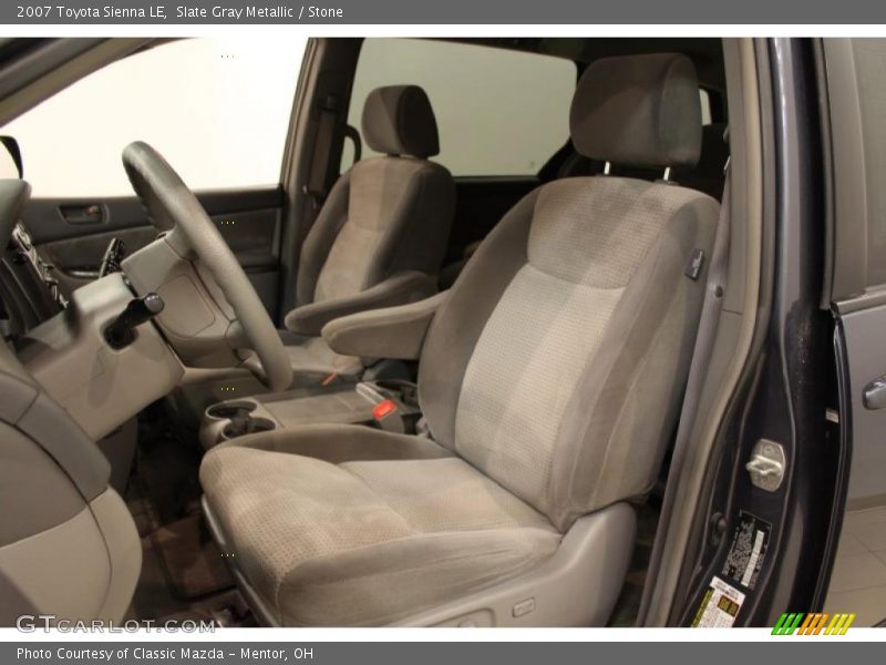 Slate Gray Metallic / Stone 2007 Toyota Sienna LE