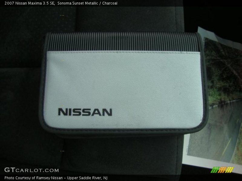Sonoma Sunset Metallic / Charcoal 2007 Nissan Maxima 3.5 SE