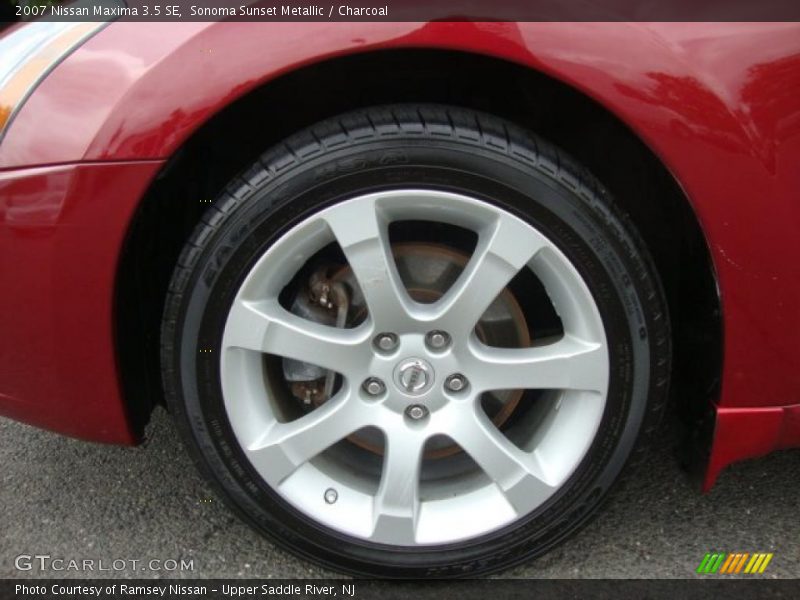 Sonoma Sunset Metallic / Charcoal 2007 Nissan Maxima 3.5 SE