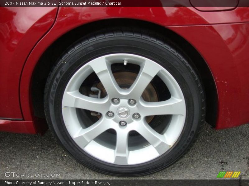 Sonoma Sunset Metallic / Charcoal 2007 Nissan Maxima 3.5 SE