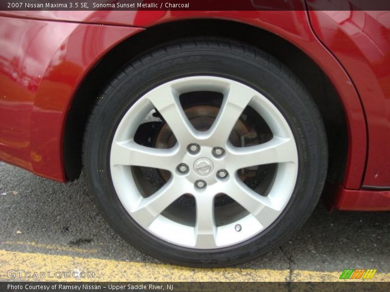 Sonoma Sunset Metallic / Charcoal 2007 Nissan Maxima 3.5 SE