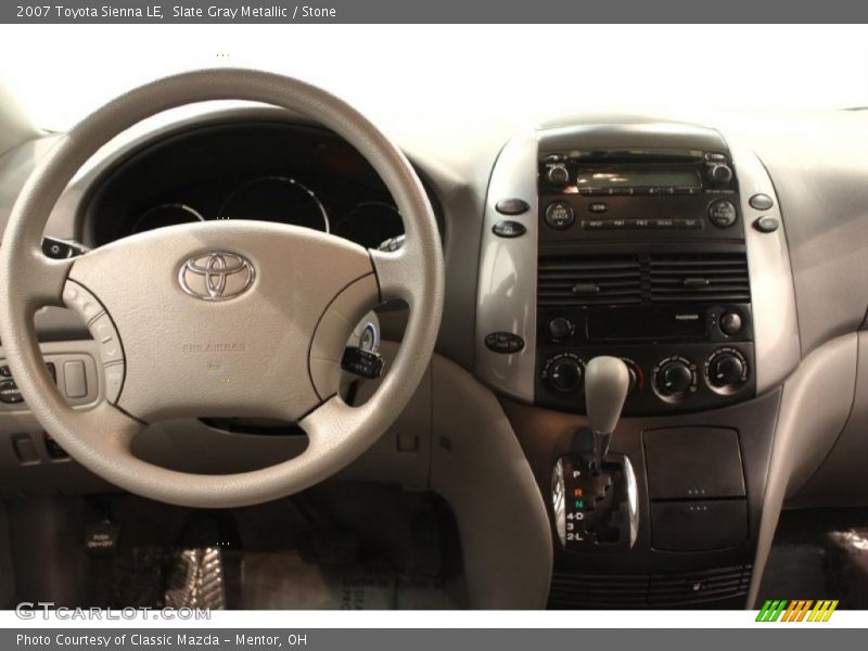 Slate Gray Metallic / Stone 2007 Toyota Sienna LE