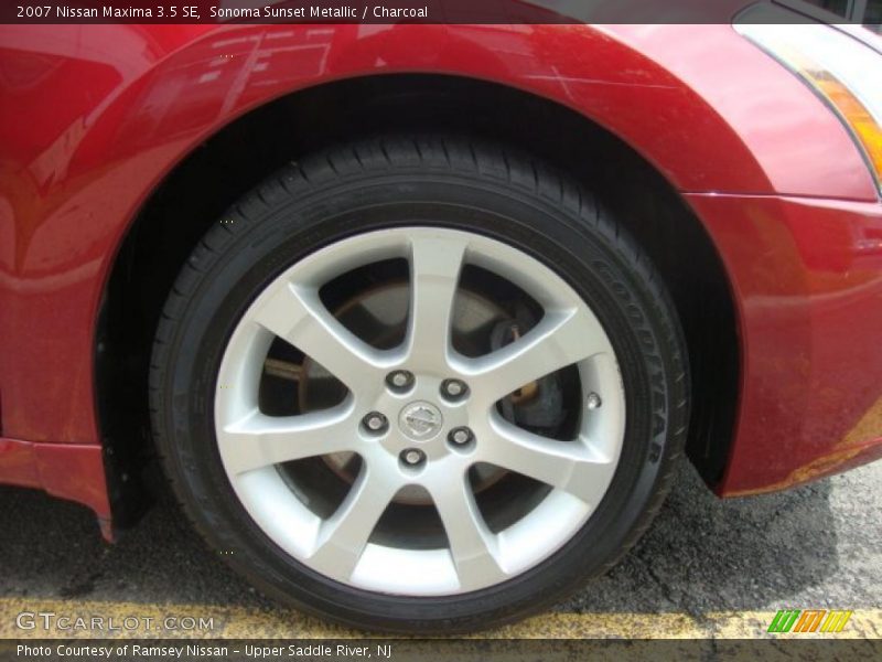 Sonoma Sunset Metallic / Charcoal 2007 Nissan Maxima 3.5 SE
