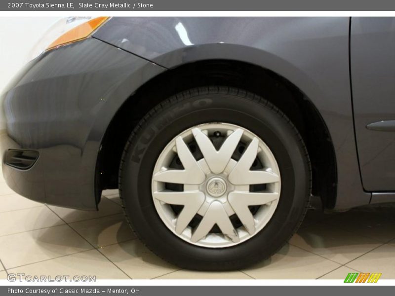Slate Gray Metallic / Stone 2007 Toyota Sienna LE