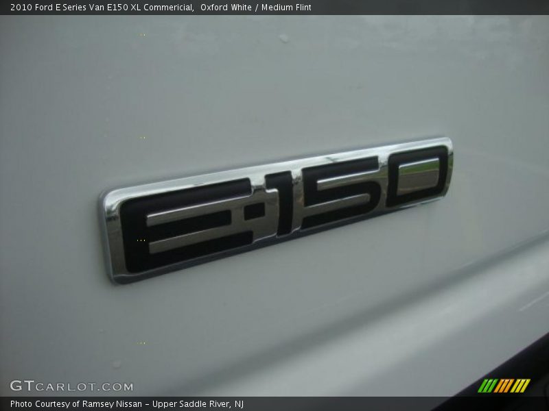 Oxford White / Medium Flint 2010 Ford E Series Van E150 XL Commericial