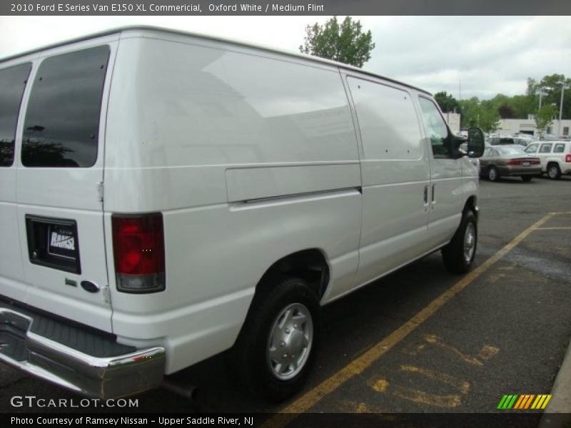 Oxford White / Medium Flint 2010 Ford E Series Van E150 XL Commericial