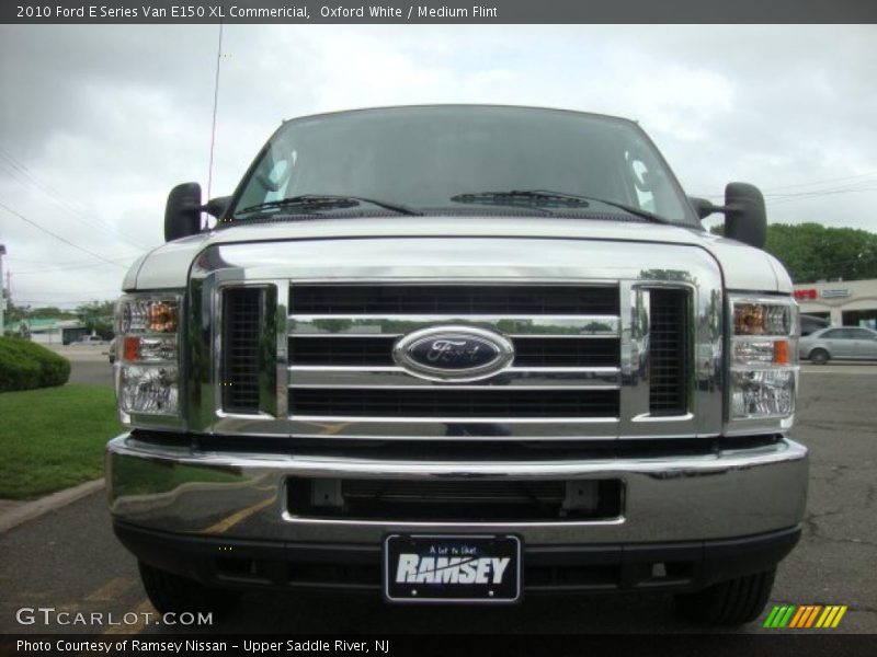 Oxford White / Medium Flint 2010 Ford E Series Van E150 XL Commericial