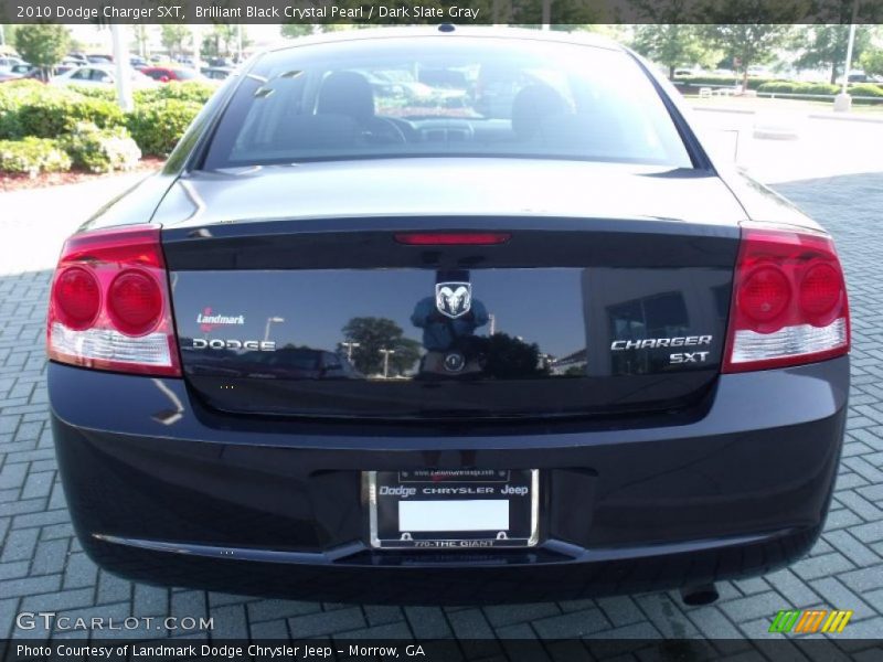 Brilliant Black Crystal Pearl / Dark Slate Gray 2010 Dodge Charger SXT