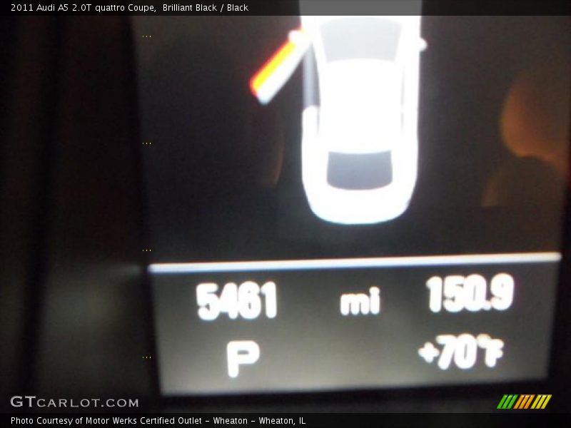 Brilliant Black / Black 2011 Audi A5 2.0T quattro Coupe