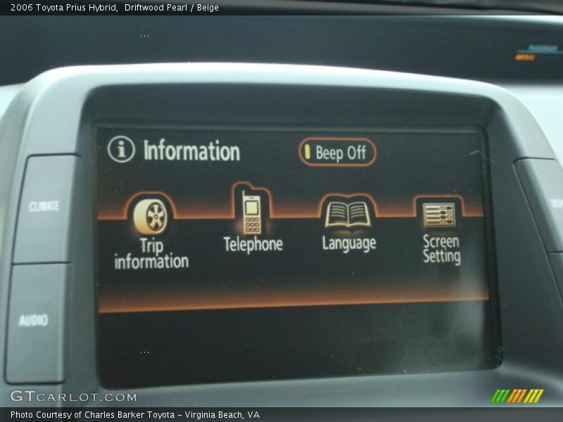Driftwood Pearl / Beige 2006 Toyota Prius Hybrid