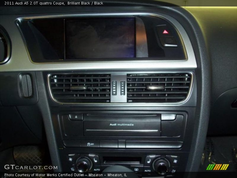 Brilliant Black / Black 2011 Audi A5 2.0T quattro Coupe