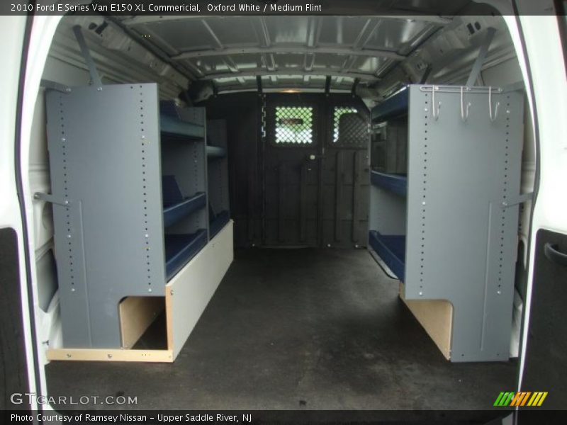 Oxford White / Medium Flint 2010 Ford E Series Van E150 XL Commericial