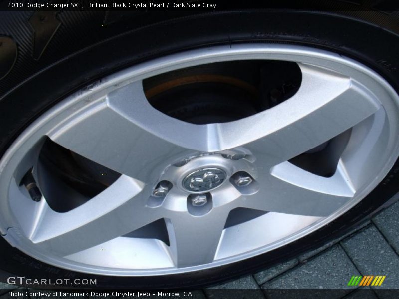 Brilliant Black Crystal Pearl / Dark Slate Gray 2010 Dodge Charger SXT