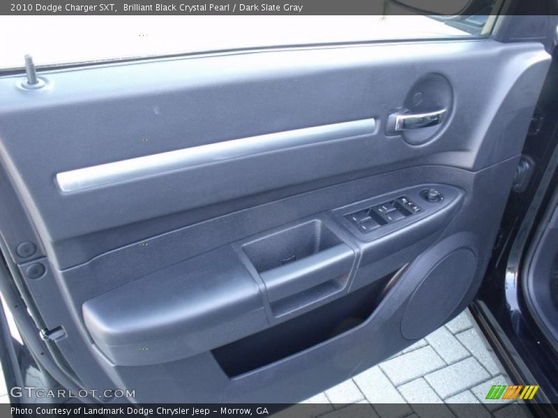 Brilliant Black Crystal Pearl / Dark Slate Gray 2010 Dodge Charger SXT