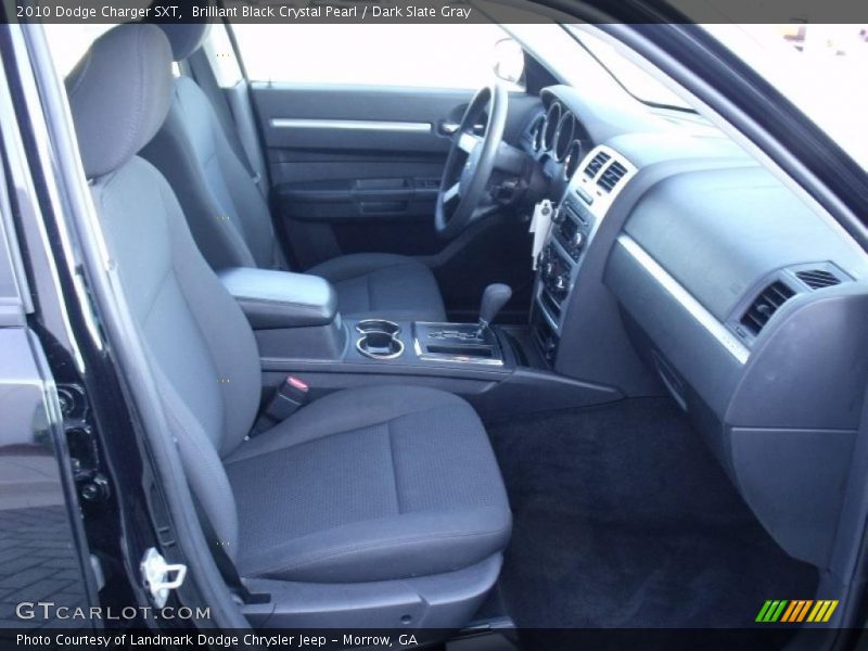 Brilliant Black Crystal Pearl / Dark Slate Gray 2010 Dodge Charger SXT