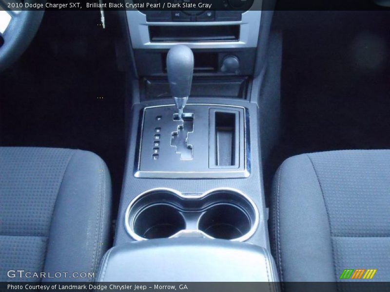 Brilliant Black Crystal Pearl / Dark Slate Gray 2010 Dodge Charger SXT