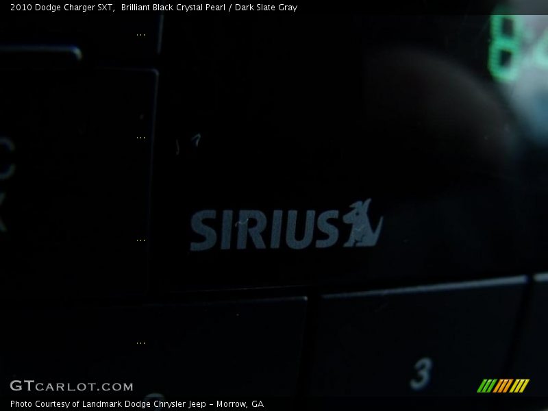 Brilliant Black Crystal Pearl / Dark Slate Gray 2010 Dodge Charger SXT