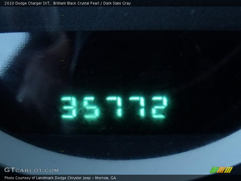 Brilliant Black Crystal Pearl / Dark Slate Gray 2010 Dodge Charger SXT