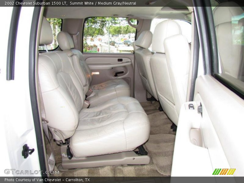 Summit White / Medium Gray/Neutral 2002 Chevrolet Suburban 1500 LT