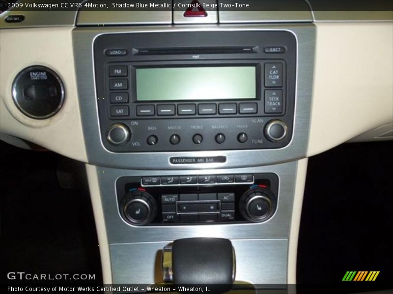 Shadow Blue Metallic / Cornsilk Beige Two-Tone 2009 Volkswagen CC VR6 4Motion