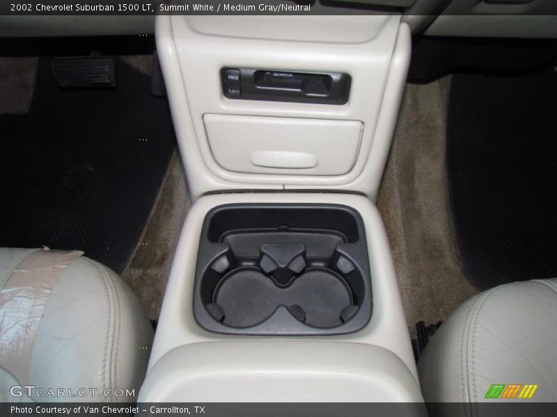 Summit White / Medium Gray/Neutral 2002 Chevrolet Suburban 1500 LT