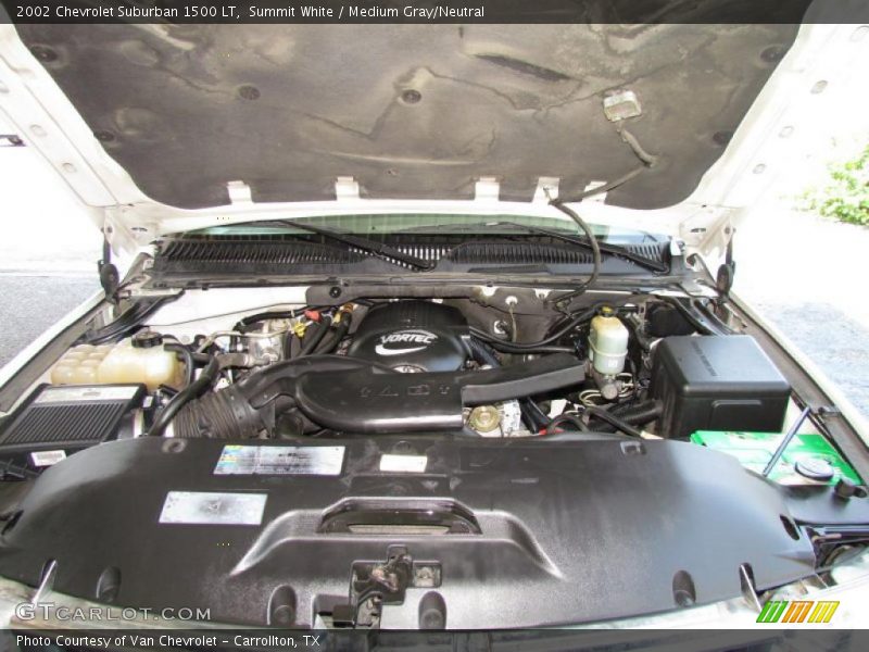 Summit White / Medium Gray/Neutral 2002 Chevrolet Suburban 1500 LT