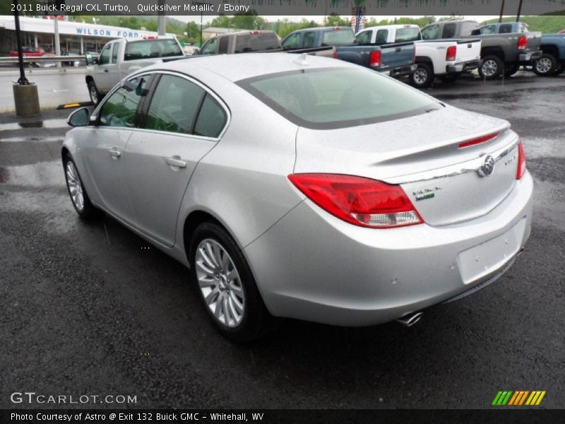 Quicksilver Metallic / Ebony 2011 Buick Regal CXL Turbo