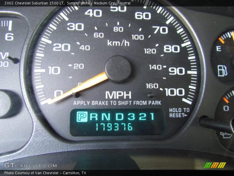 Summit White / Medium Gray/Neutral 2002 Chevrolet Suburban 1500 LT