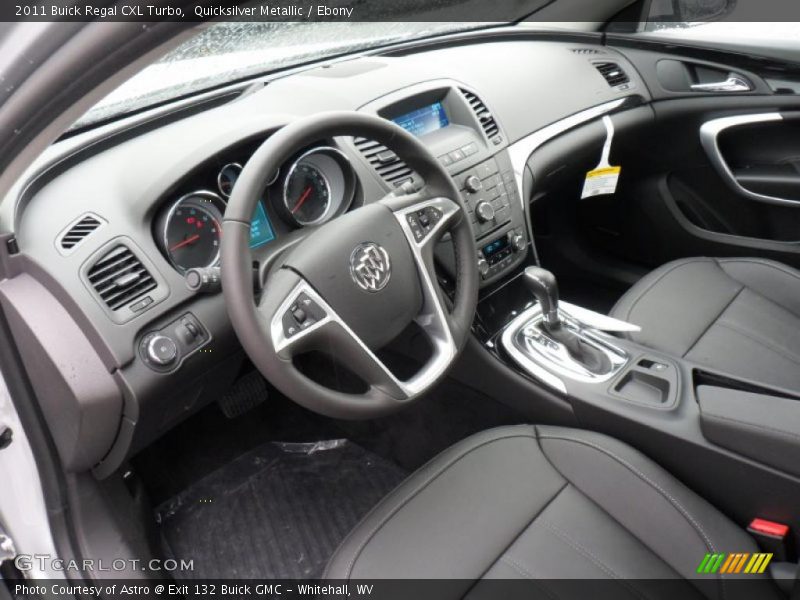  2011 Regal CXL Turbo Ebony Interior