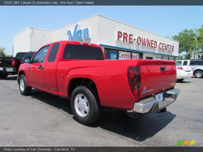 Fire Red / Dark Pewter 2006 GMC Canyon SL Extended Cab