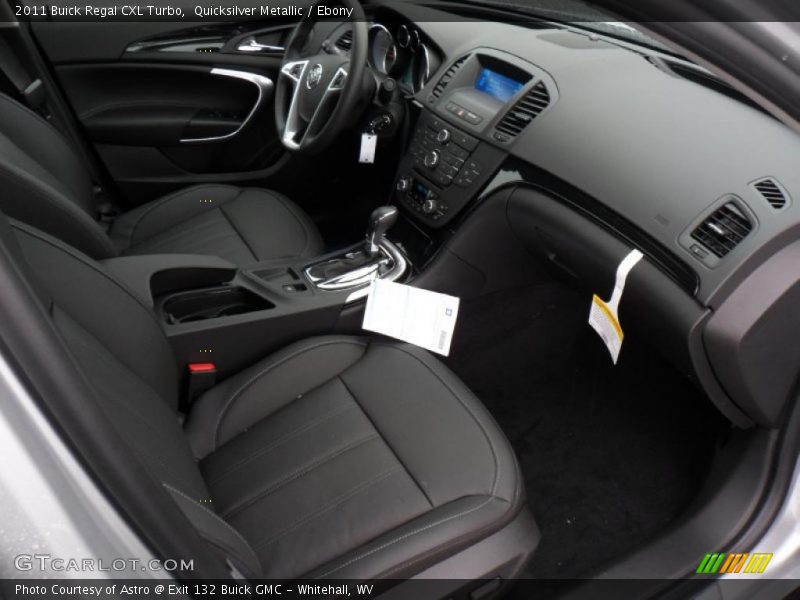 Quicksilver Metallic / Ebony 2011 Buick Regal CXL Turbo