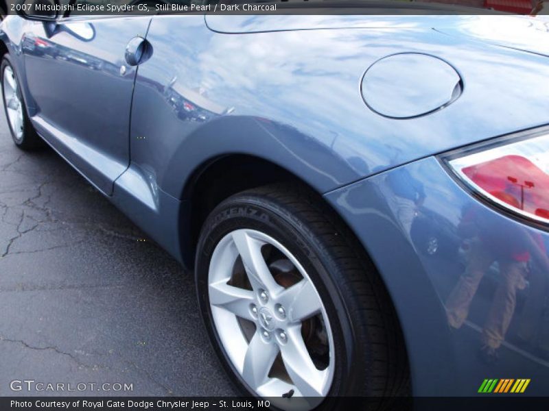Still Blue Pearl / Dark Charcoal 2007 Mitsubishi Eclipse Spyder GS