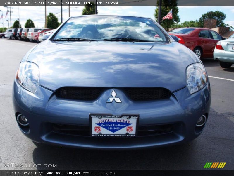 Still Blue Pearl / Dark Charcoal 2007 Mitsubishi Eclipse Spyder GS