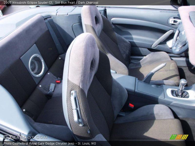 Still Blue Pearl / Dark Charcoal 2007 Mitsubishi Eclipse Spyder GS