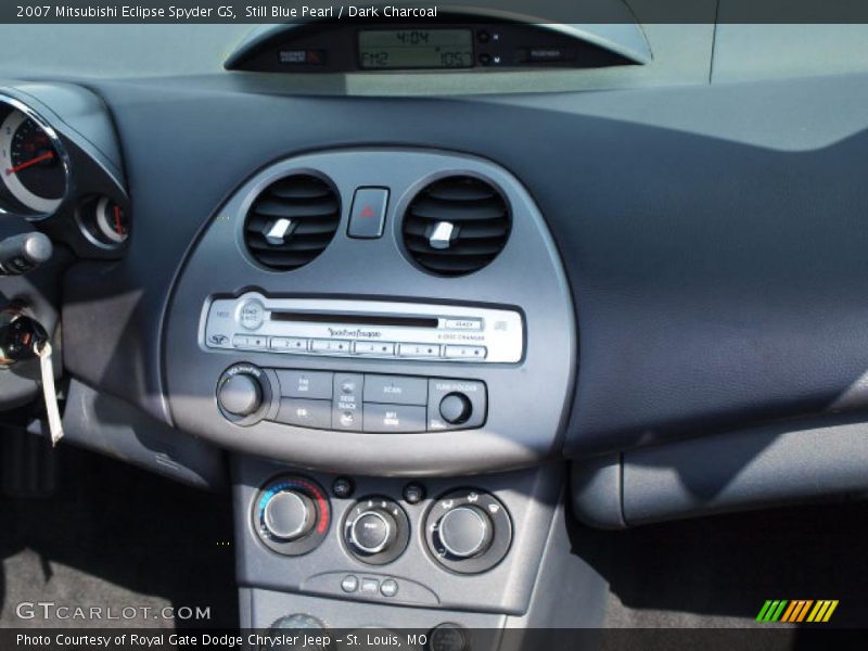 Still Blue Pearl / Dark Charcoal 2007 Mitsubishi Eclipse Spyder GS