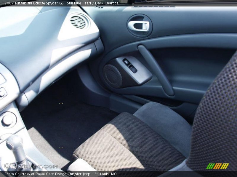 Still Blue Pearl / Dark Charcoal 2007 Mitsubishi Eclipse Spyder GS