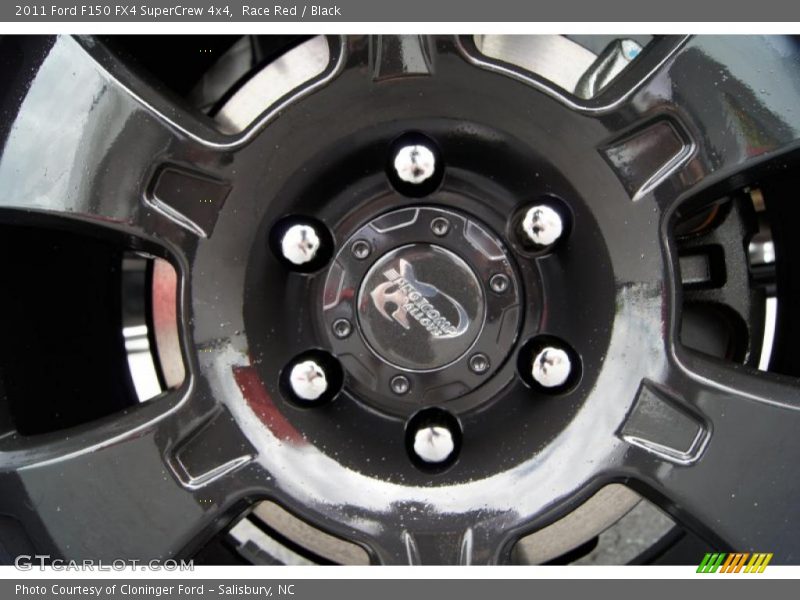 Custom Wheels of 2011 F150 FX4 SuperCrew 4x4
