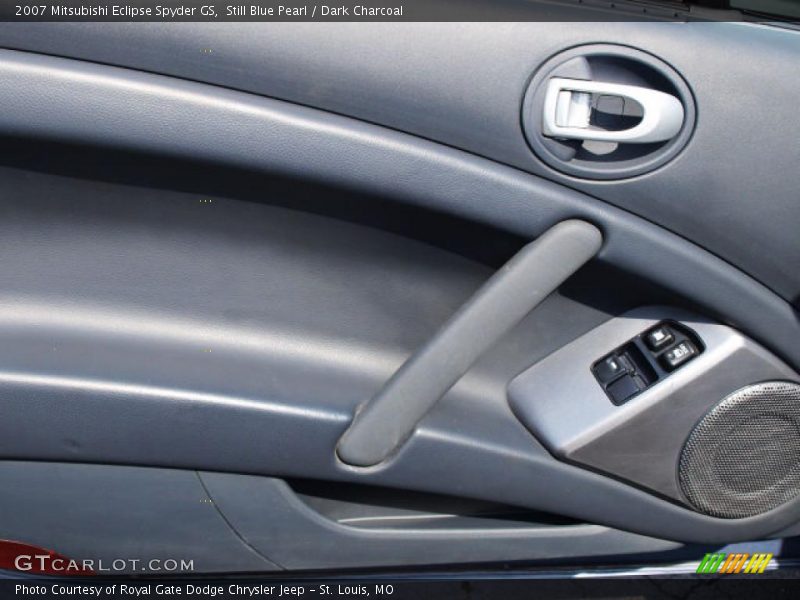 Still Blue Pearl / Dark Charcoal 2007 Mitsubishi Eclipse Spyder GS