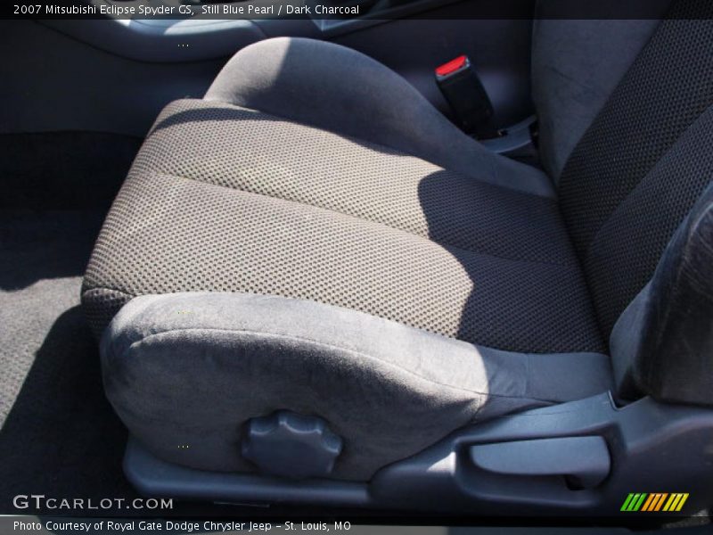 Still Blue Pearl / Dark Charcoal 2007 Mitsubishi Eclipse Spyder GS